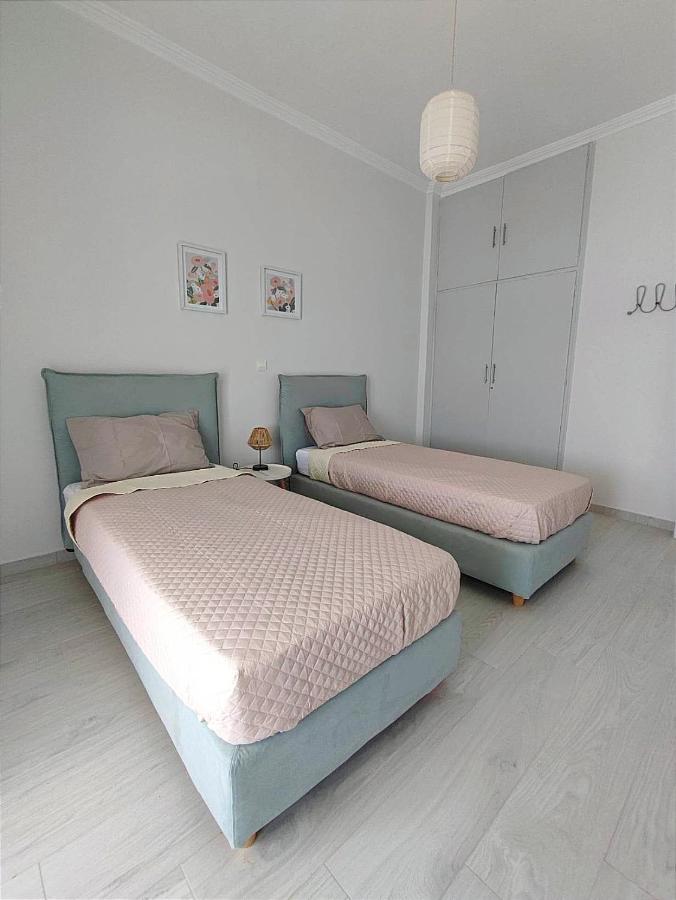 Deep Blue Apartment Agioi Apostoloi  Luaran gambar