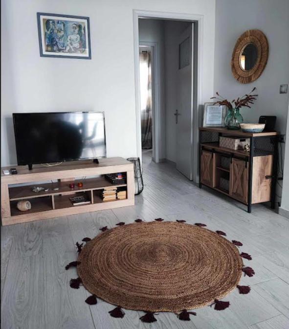 Deep Blue Apartment Agioi Apostoloi  Luaran gambar